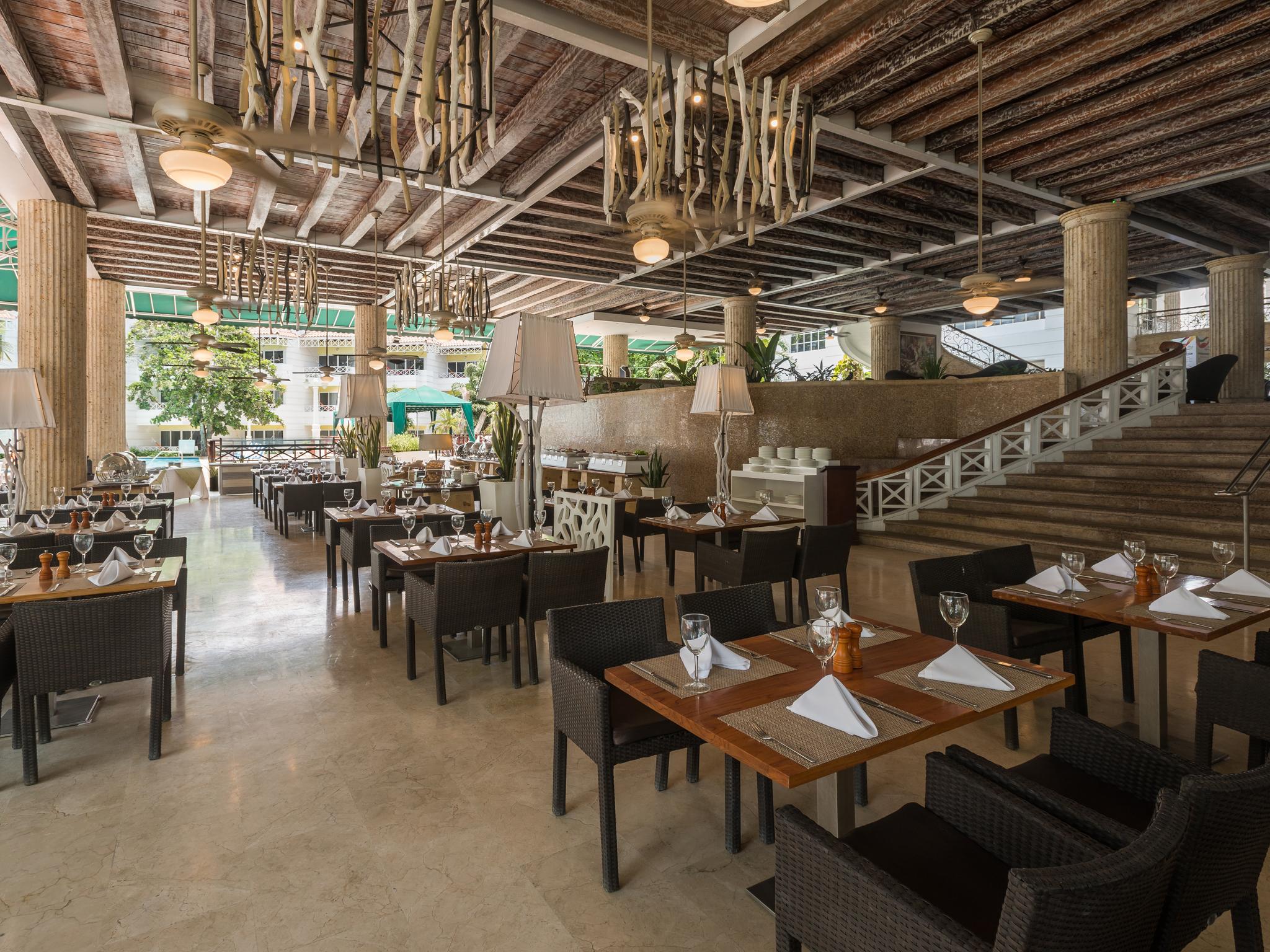 Hotel Las Americas Casa De Playa Cartagena Екстер'єр фото The restaurant